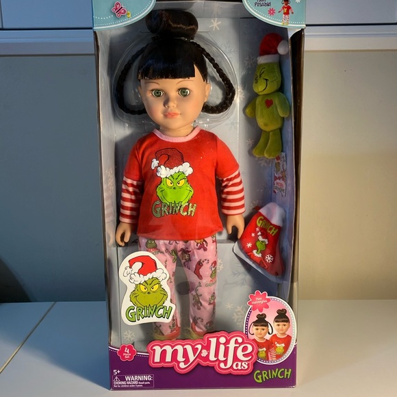 My Life Doll as Grinch. 2022 - Picture 1 of 3